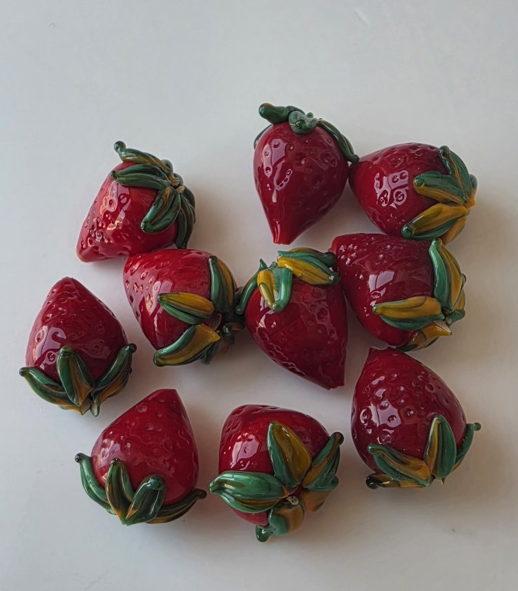 Murano Çilek Boncuk 