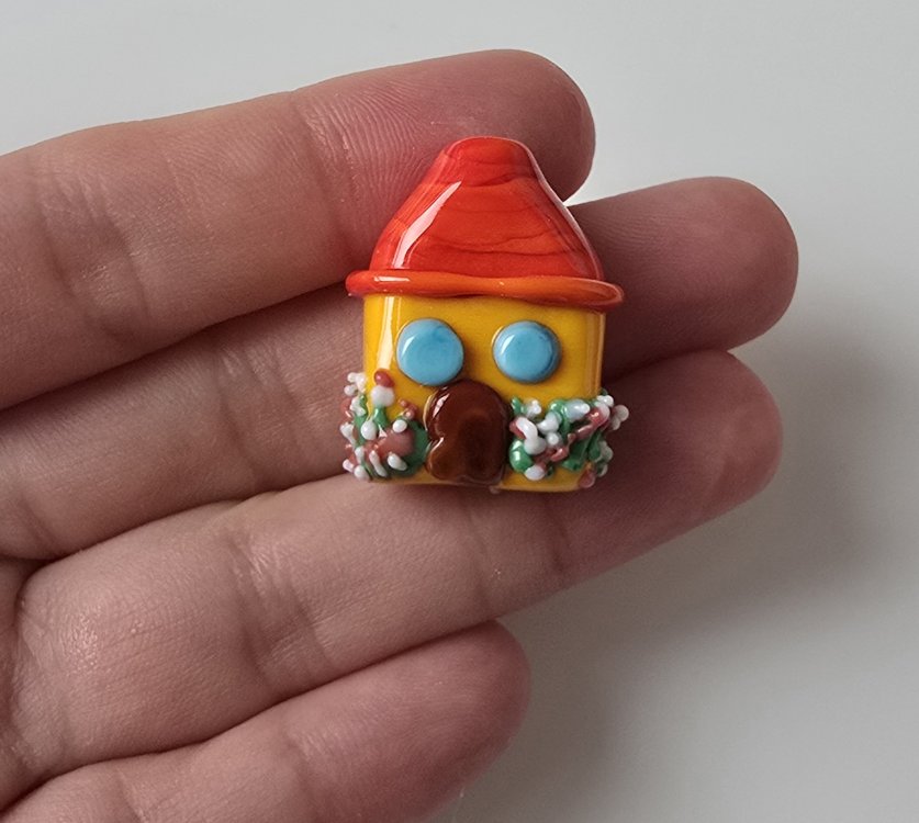 Murano Boncuk Ev 1 Adet