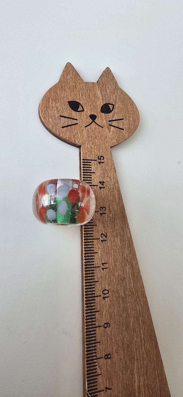 Gömme Çiçek İri Boncuk 1 Adet
