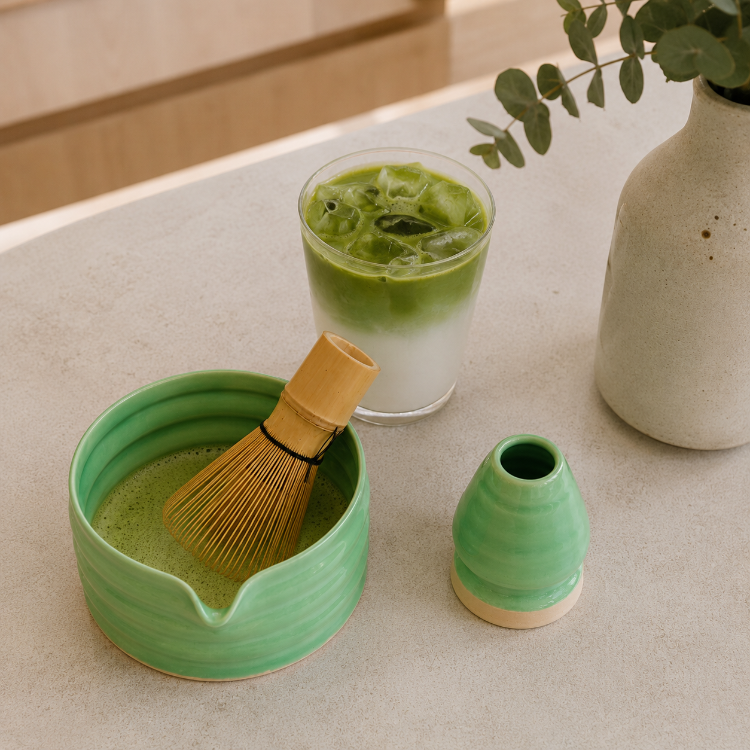Matcha Kasesi ve Çırpıcı Standı