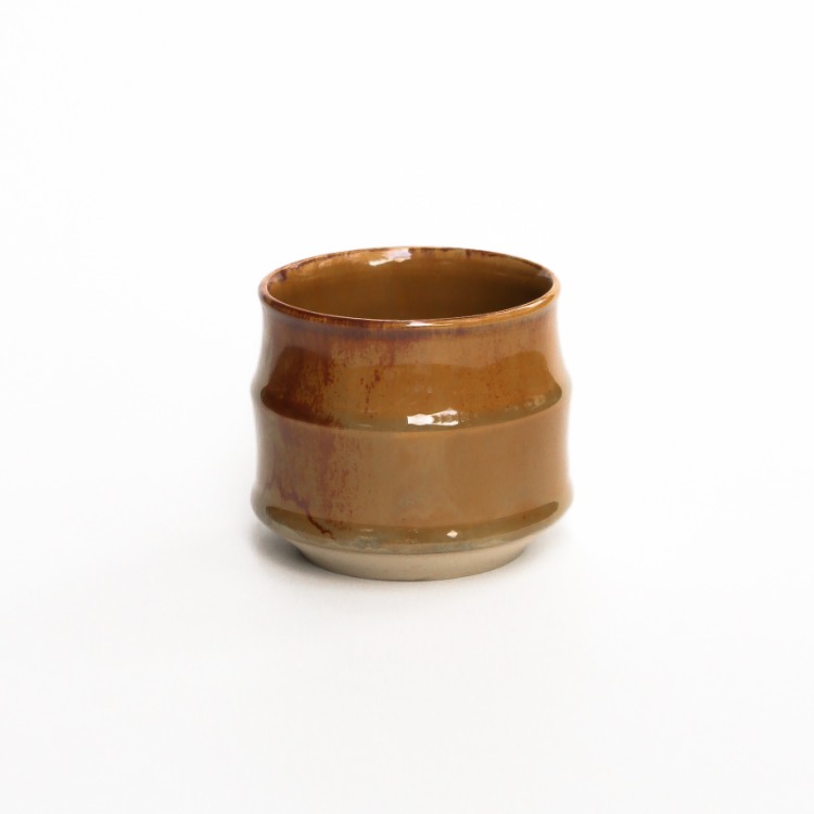 Bambu Formlu Bardak - Amber Fire