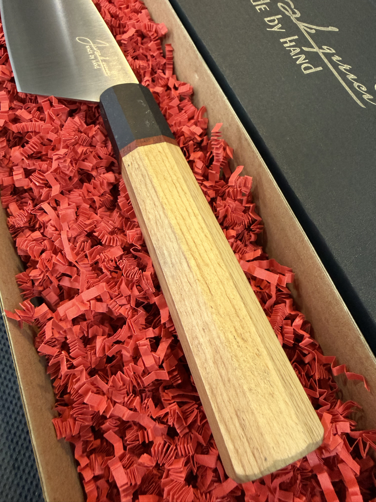 Santoku Şef (sapelli+epoxy)