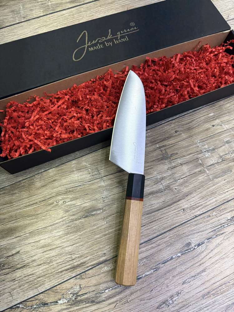 Santoku Şef (sapelli+epoxy)