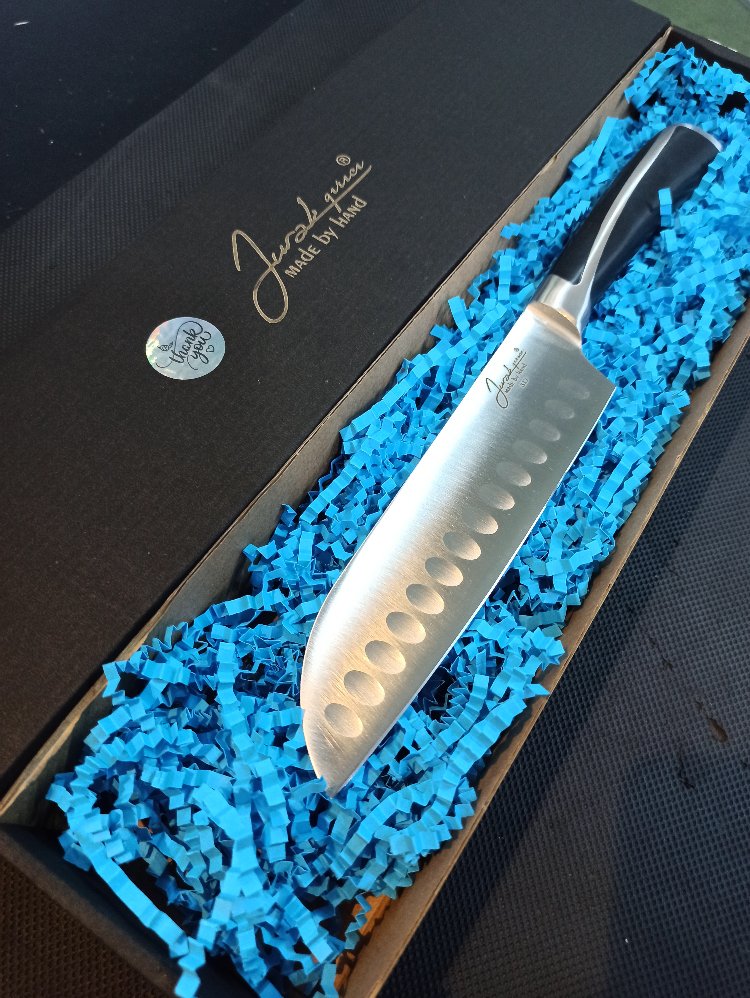 SD Santoku Şef Bıçak (Oluklu)