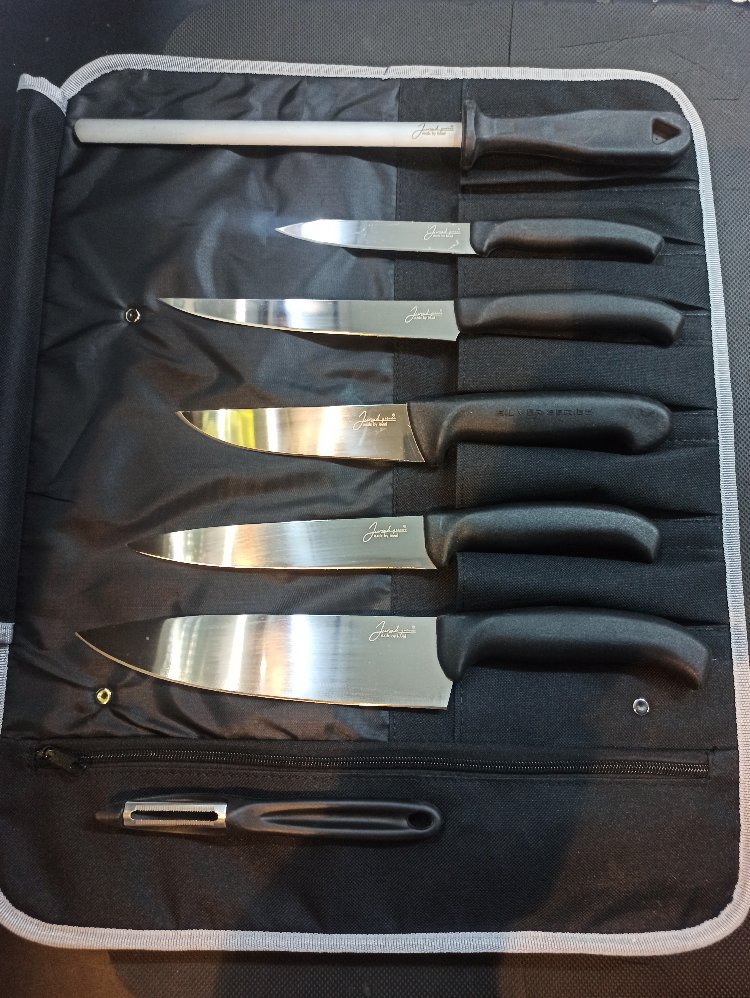 Gastronomi set (siyah/gri)