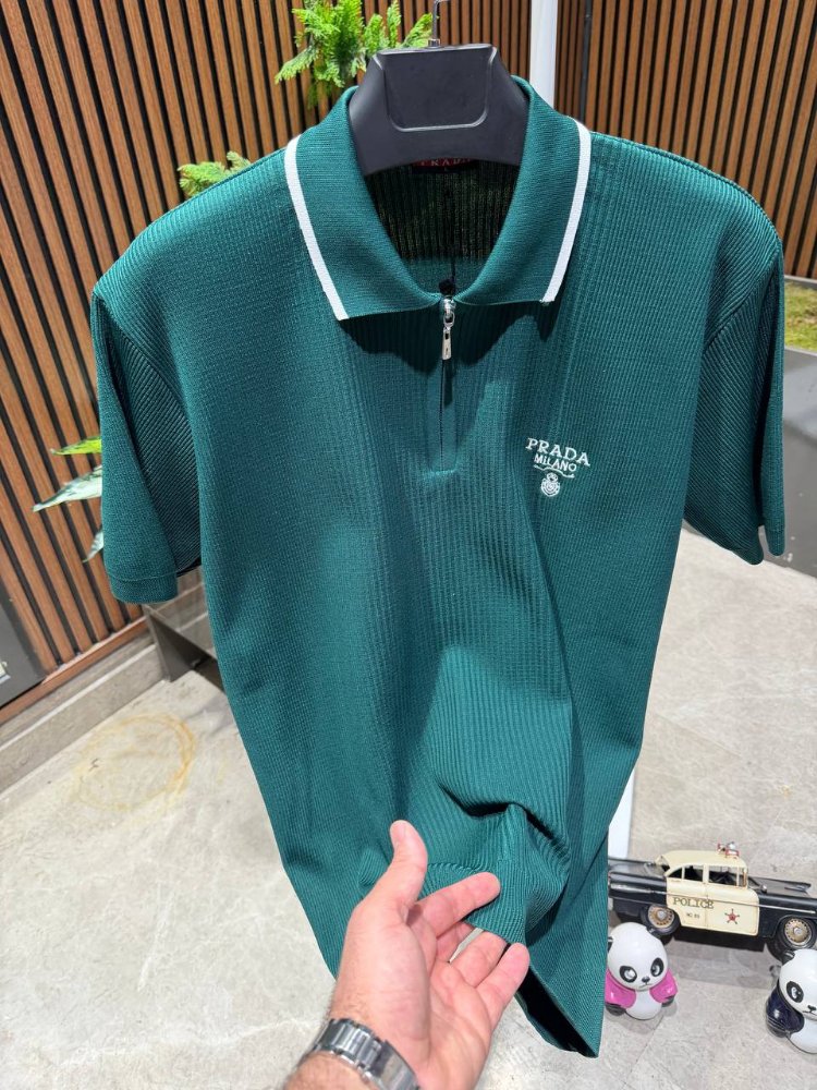 Prada Premium Triko Polo Yaka