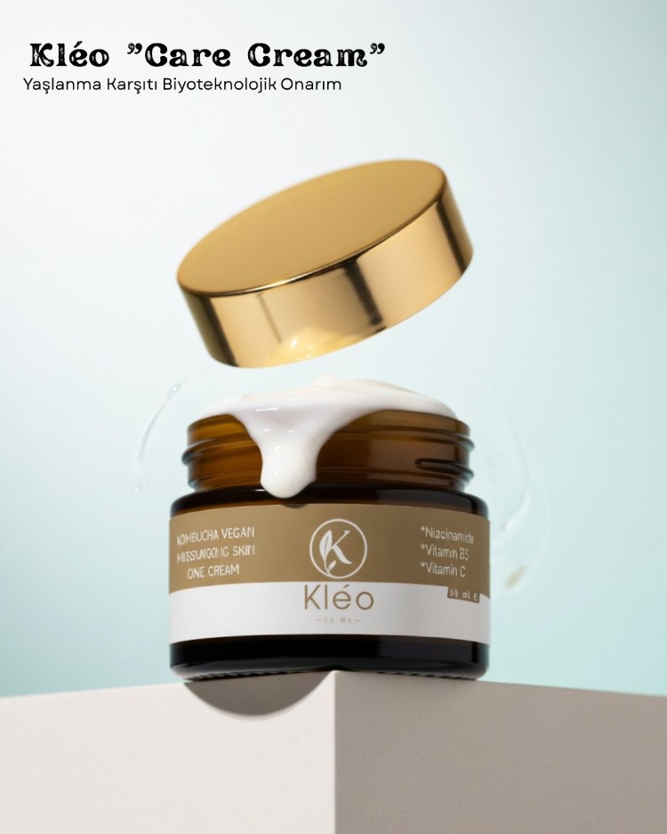 Kléo By MK Kombucha Moisturizing Cream -Yoğun Nemlendirici, Bariyer Onarıcı ve Canlandırıcı
