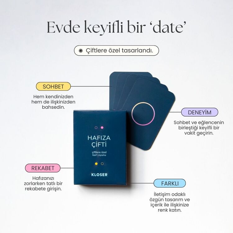 HAFIZA ÇİFTİ - Çiftlere Özel Kart Oyunu