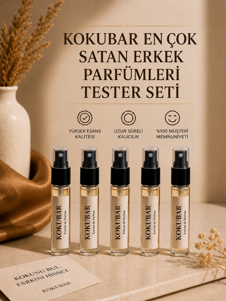 En Çok Satan Erkek Parfümler Tester Seti