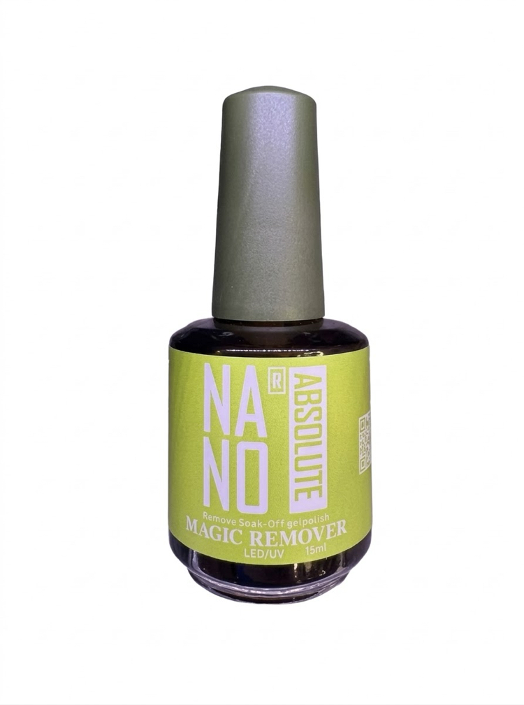 Magic Remover • Nano • 15 ml • Kalıcı Oje • Anti Alerjen