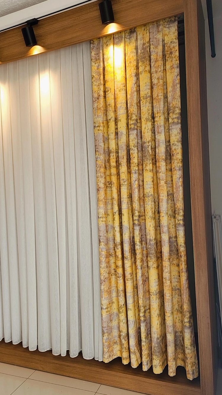 sari gri uyumlu fon perde