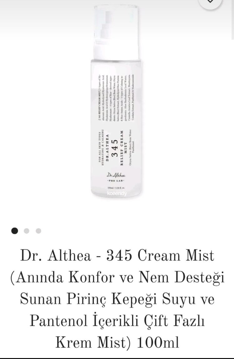 Dr. Althea -345 Crem Mist