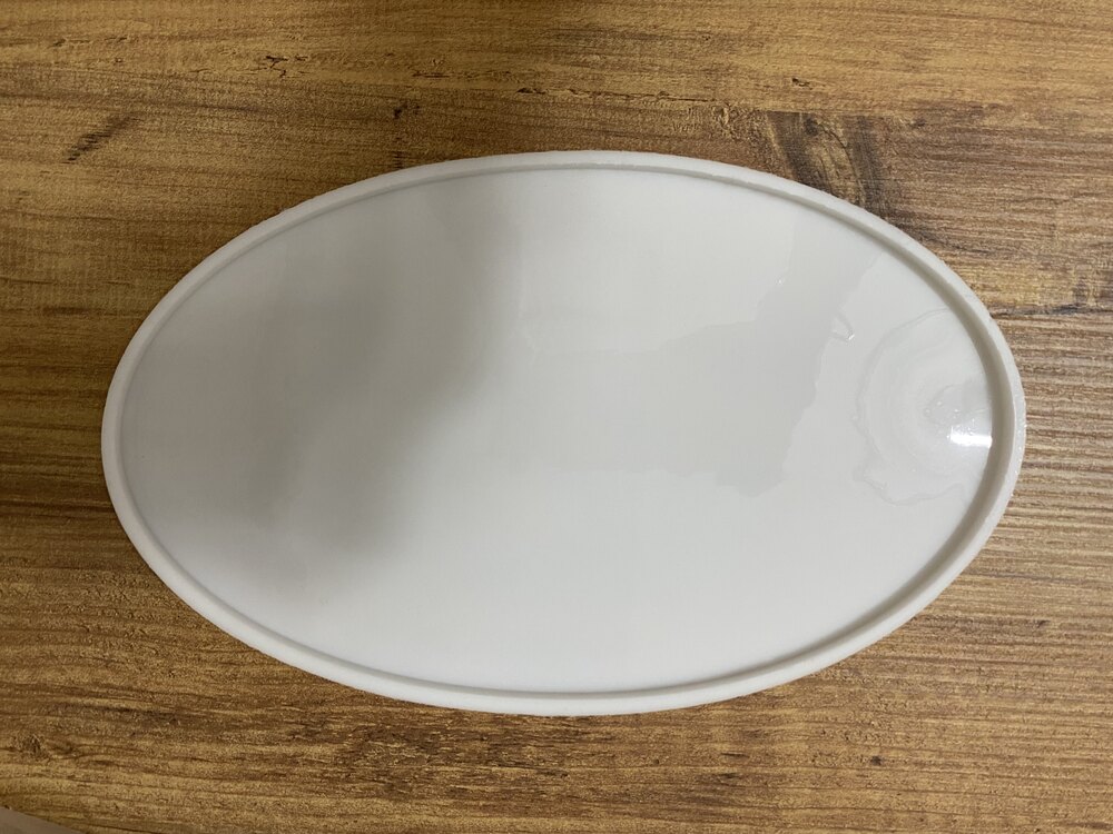 Oval tepsi sunumluk kalıbı 17.5x30cm