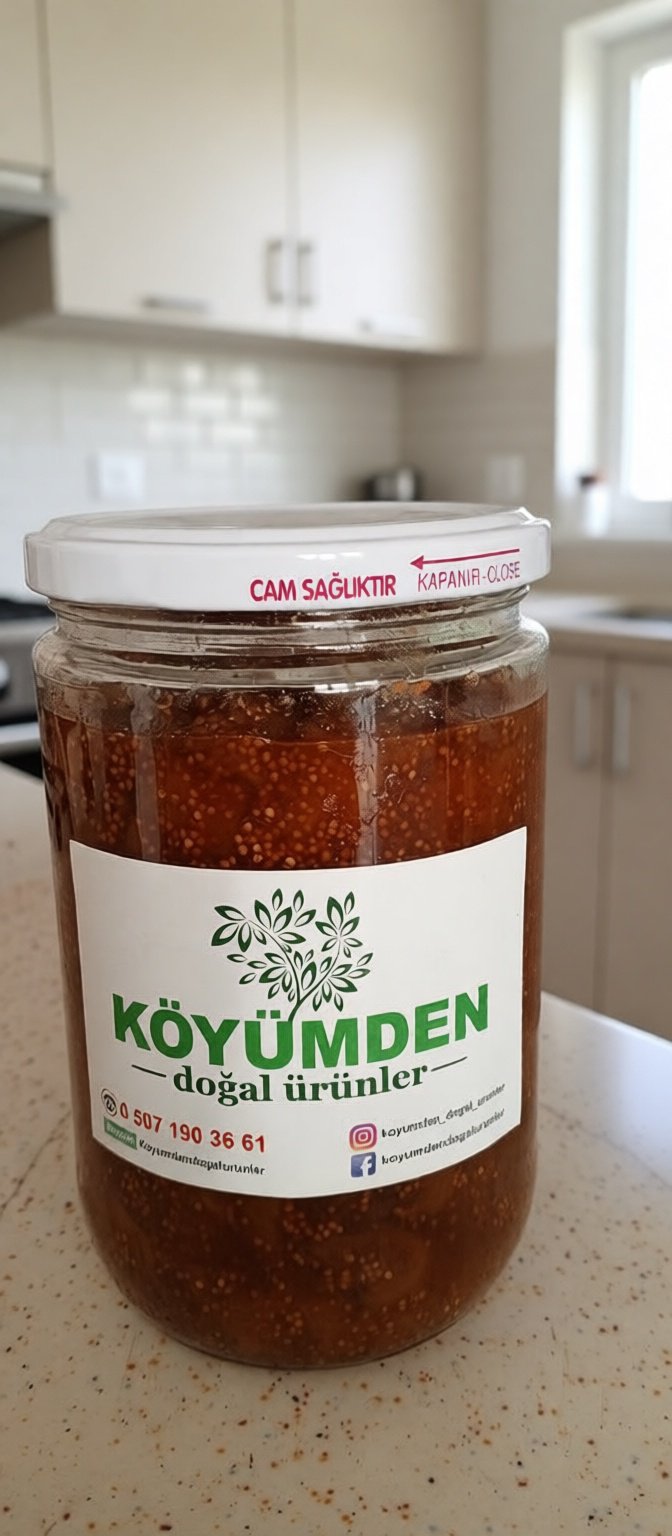 KURU İNCİR REÇELİ 660CC
