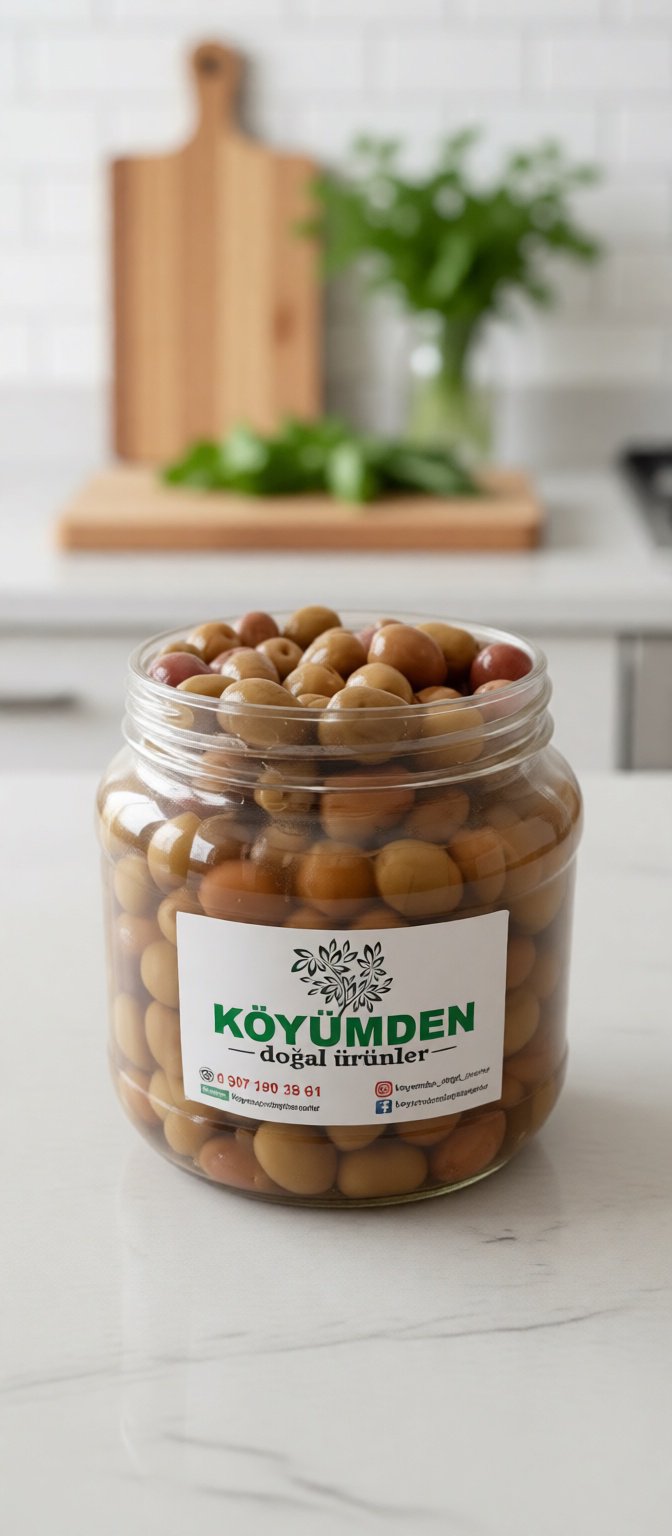 ÇİZİK ZEYTİN MANZELİNA (1KG)