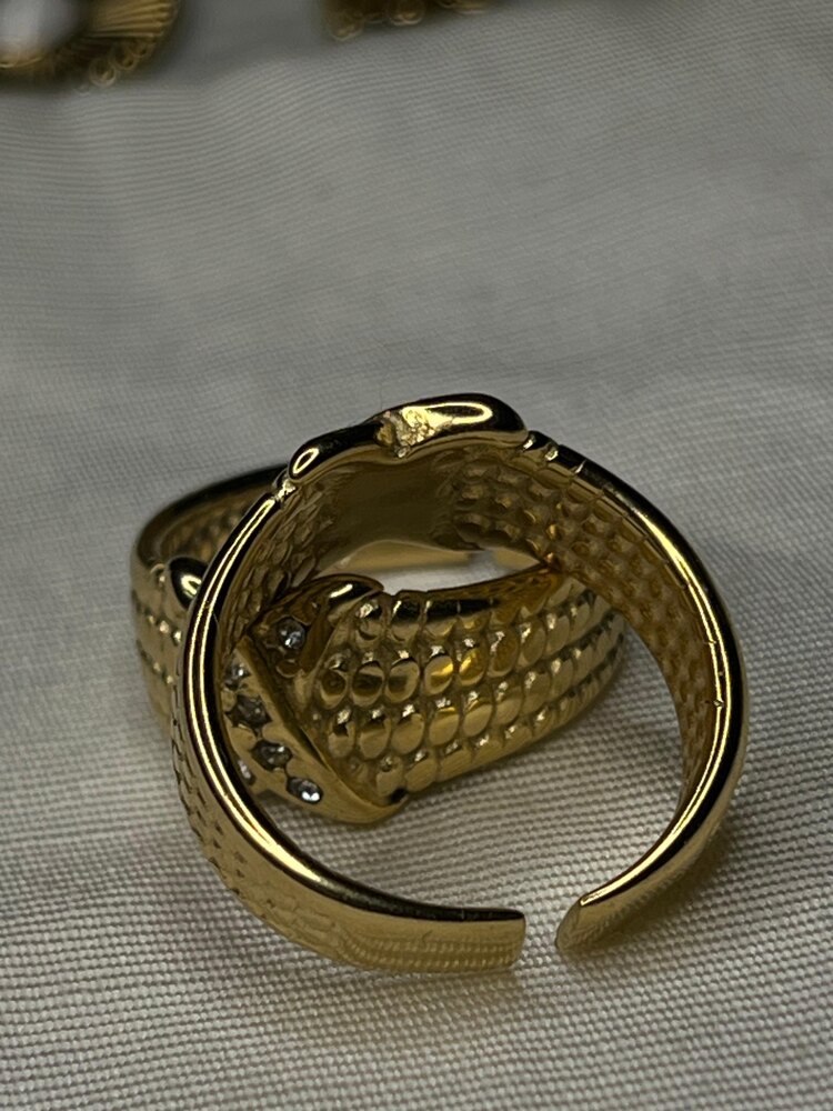 316L Çelik Vintage Yüzük