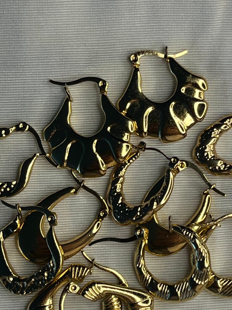316L Çelik Vintage Küpe