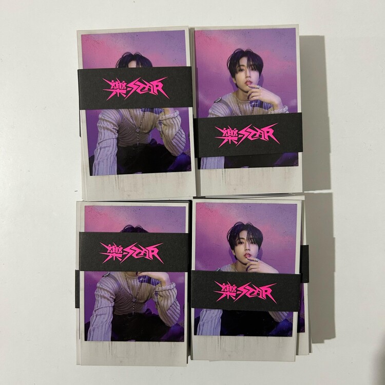 Stray Kids Rock Star Maknaeline polaroid