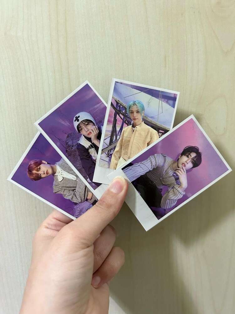 Stray Kids Rock Star Maknaeline polaroid