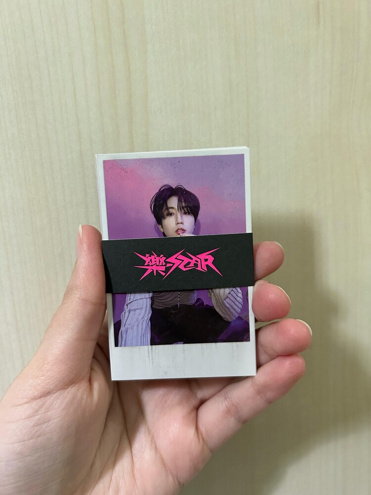 Stray Kids Rock Star Maknaeline polaroid