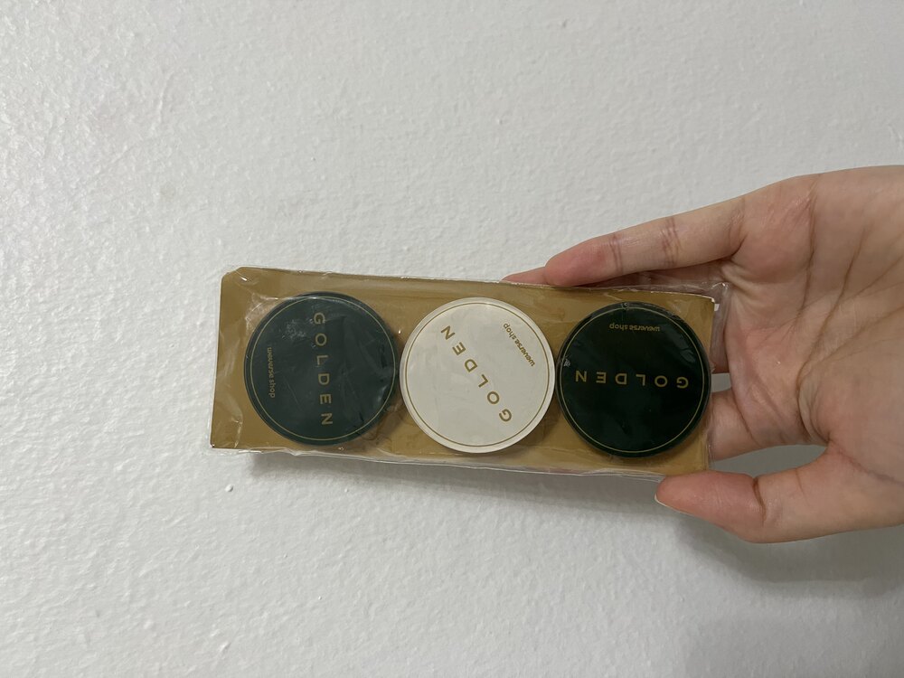 Jungkook golden popsoket weverse shop hediyesi 