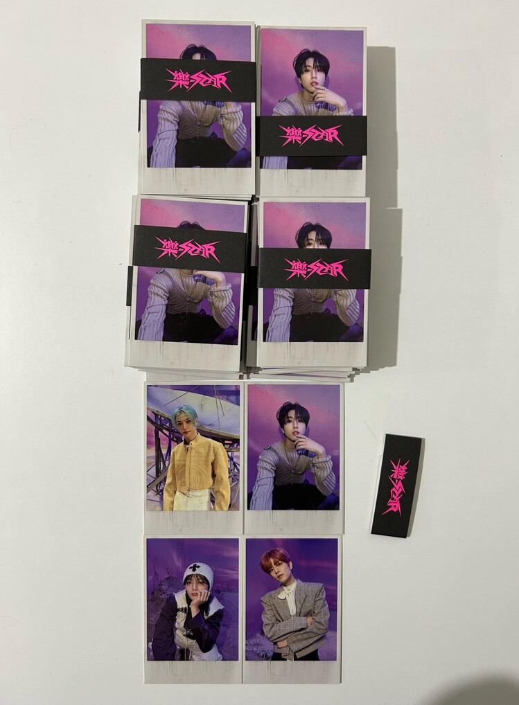 Stray Kids Rock Star Maknaeline polaroid