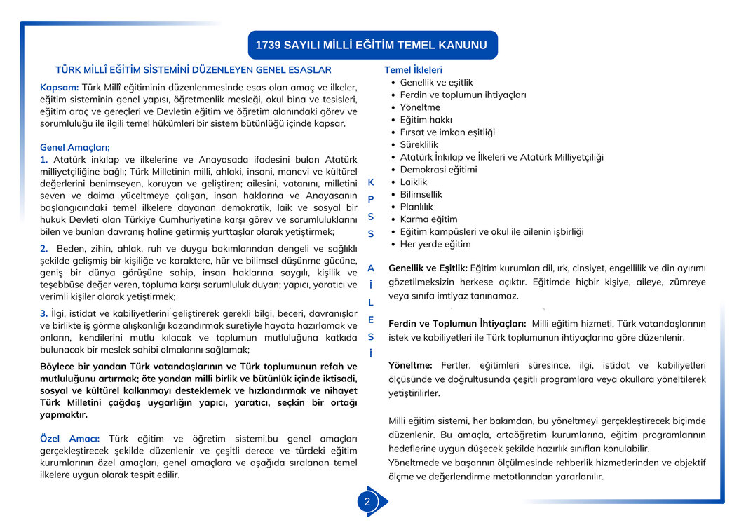 MEB - Akademi Giriş Sınavı (AGS) | PDF Ders Notu
