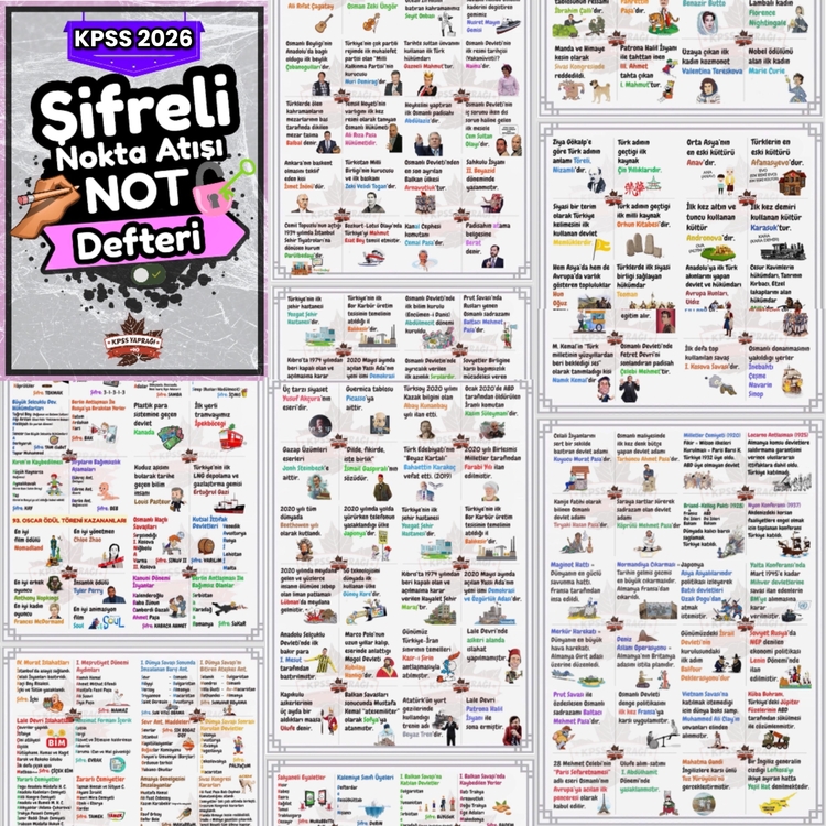 2026 KPSS Tarih, Coğrafya, Vatandaşlık Şifreli Dijital PDF