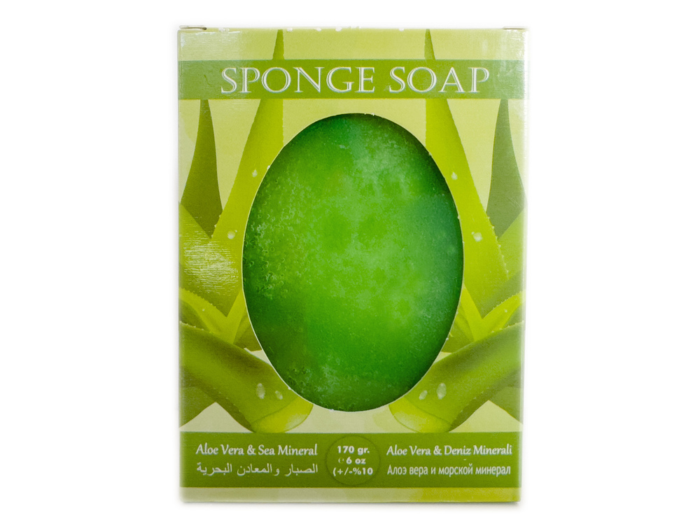 Aloe Vera Özlü Sünger Sabun160 gr