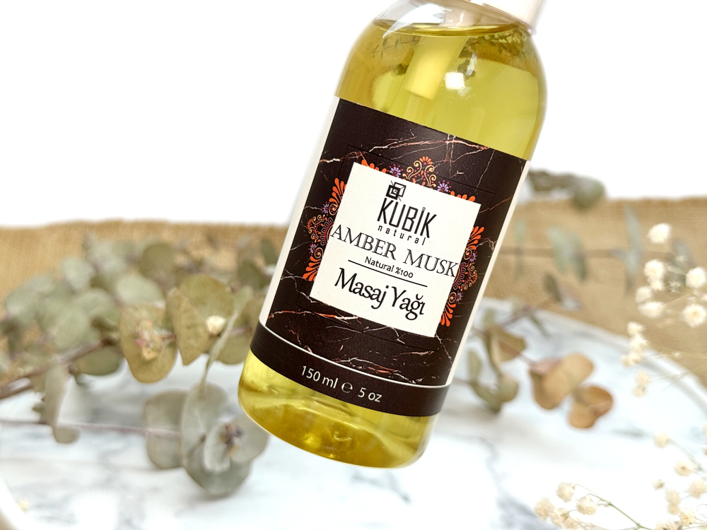 Amber Misk Kokulu Masaj Yağı 150 Ml