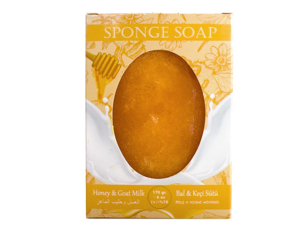 Keçi Sütü & Bal Sünger Sabun160 gr