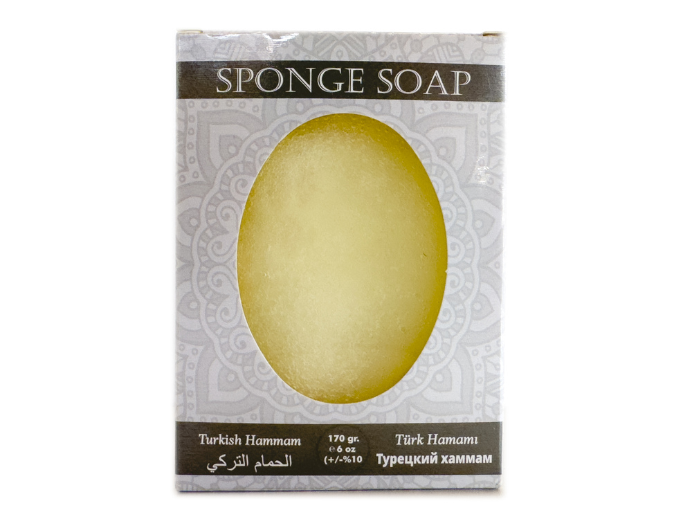 Beyaz Sabun Kokulu Sünger Sabun160 gr