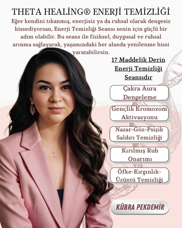 Theta Healing Birebir Enerji Alan Temizliği Seansı