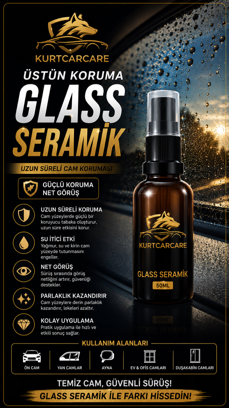 KurtCarCare Glass seramik 50 Ml