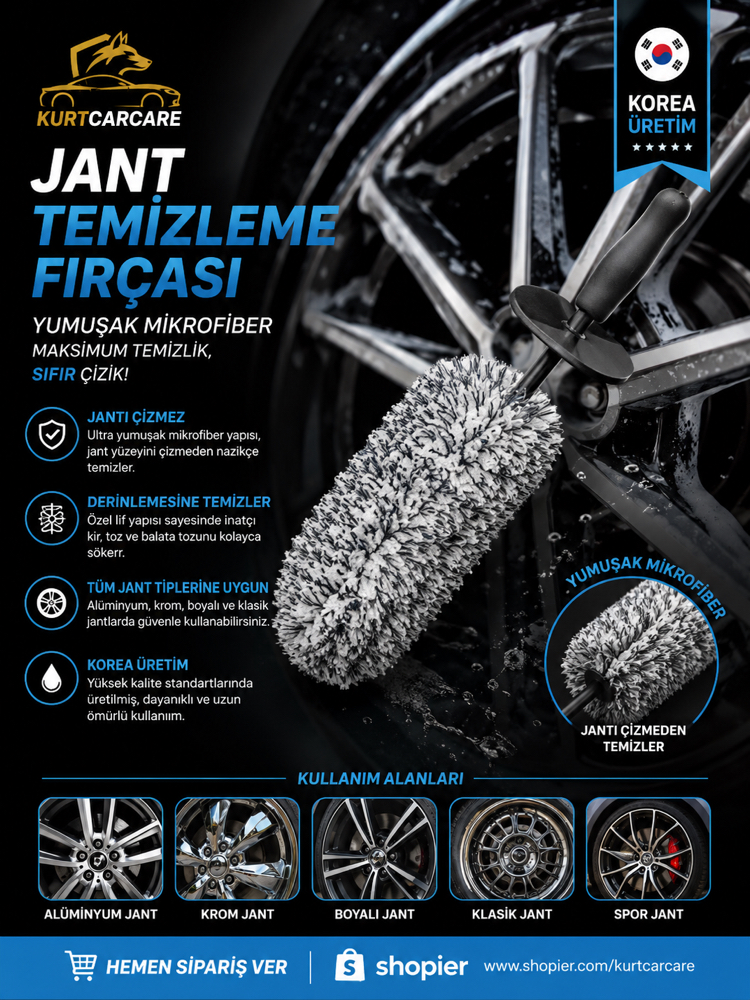 Jant Temizleme Fırçası (KOREA)