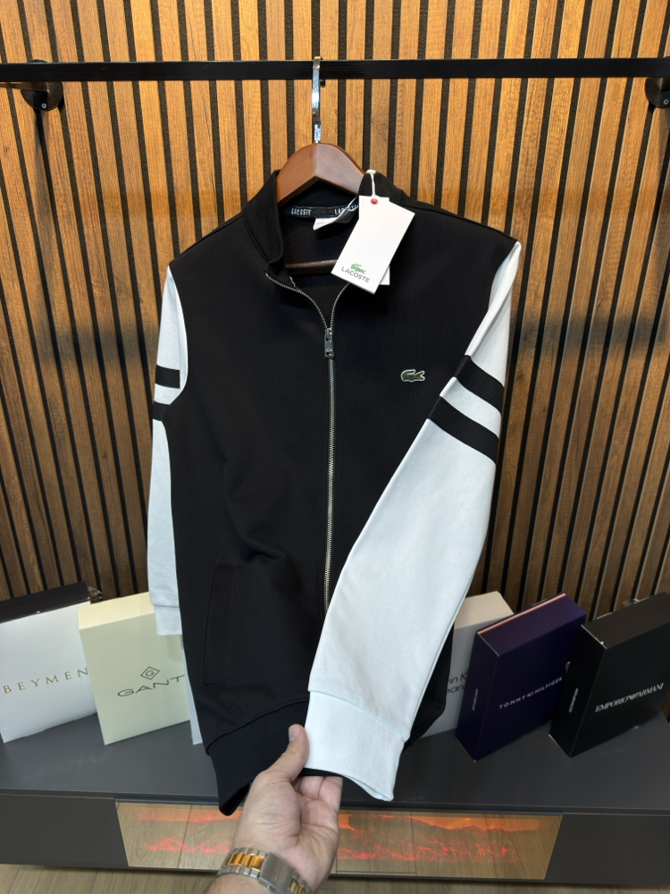 Lacoste Tam Fermuarlı Ceket