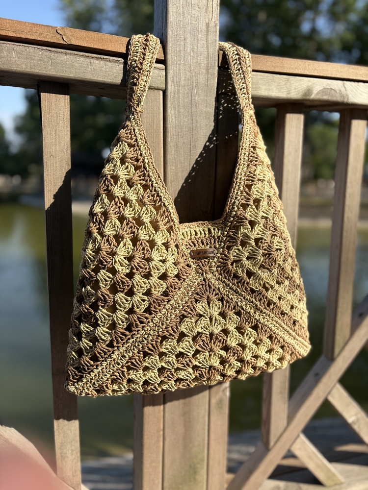 ZARF MODEL HASIR ÇANTA/KREM