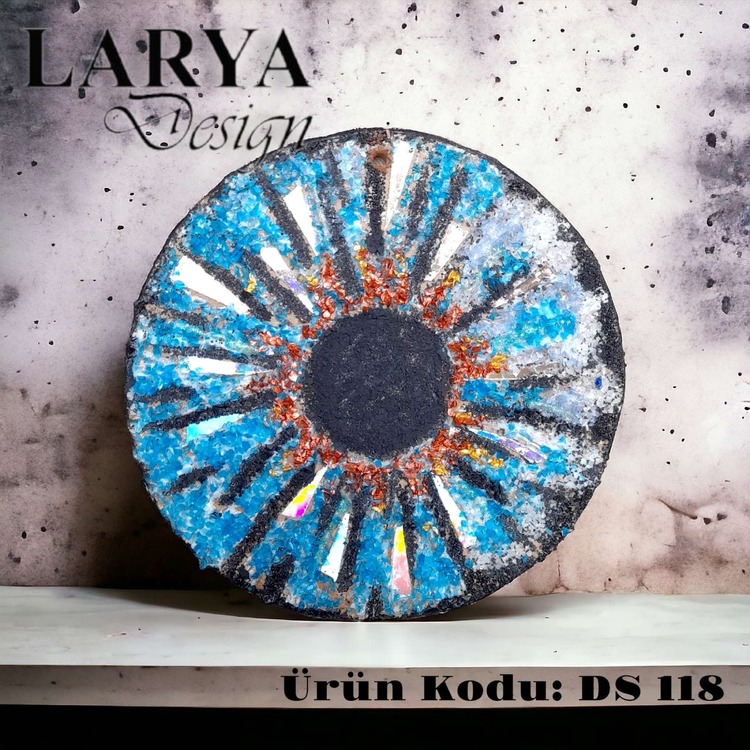 Tasarım Nazar Boncuğu Yuvarlak DS 118