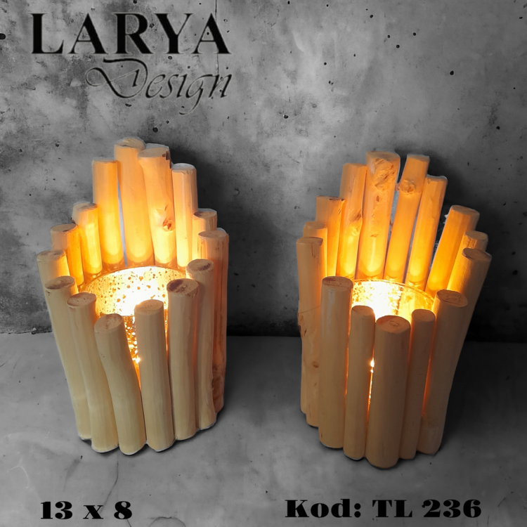 Ağaç dalı tealight mumluklar TL 236