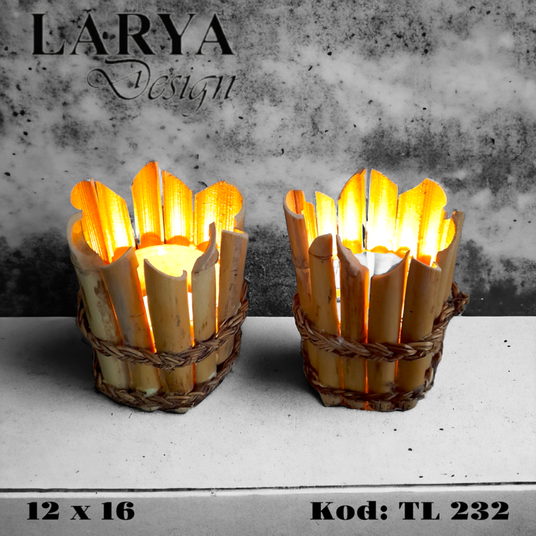 Dekoratif Bambu Mumluklar TL 232
