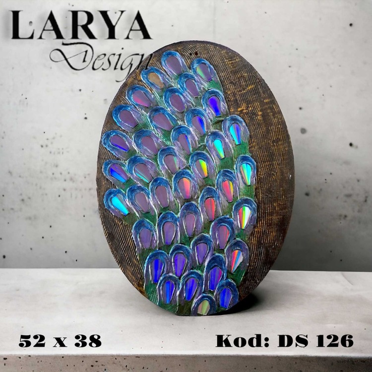 Tasarım Tavus Kuşu Pano DS 126