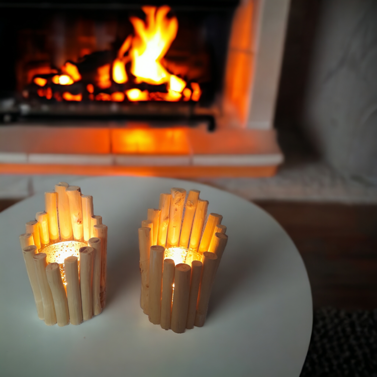 Ağaç dalı tealight mumluklar TL 236