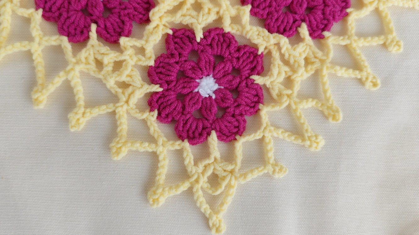 Pembe/Sarı  Bandana