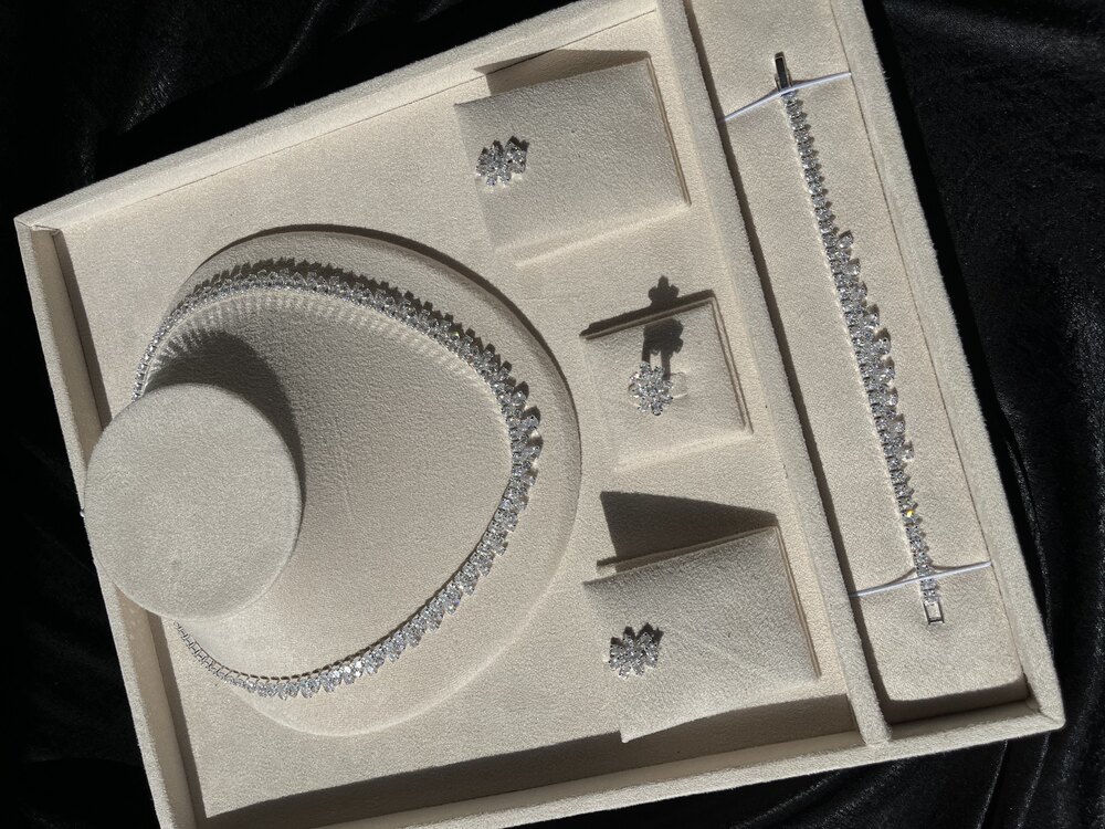 SAFİR model (kolye/küpe/bileklik)
