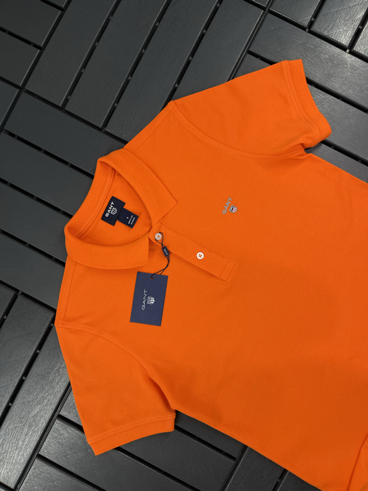 Pike Kumaş %100Pamuk Göğüs Nakış Logo Polo Yaka T-shirt. #nn