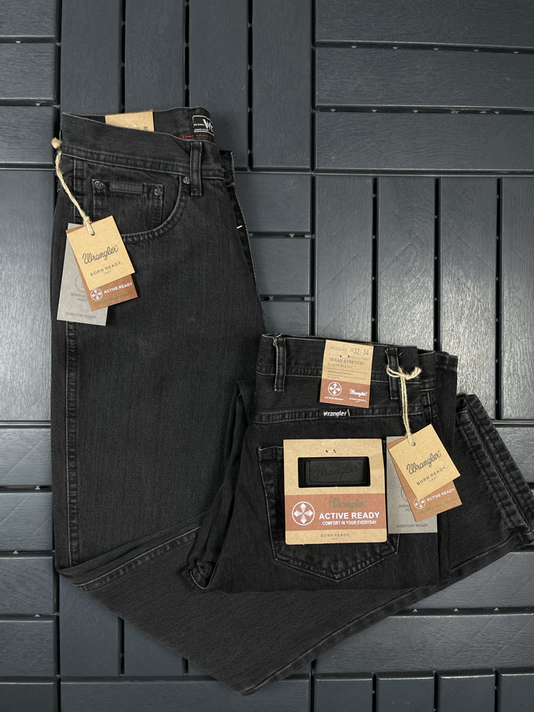 ⚜️LİKRASIZ⚜️ Wrangler Texas Rigid Denim | Çift Logo Detaylı | %100 Pamuk Regular Fit