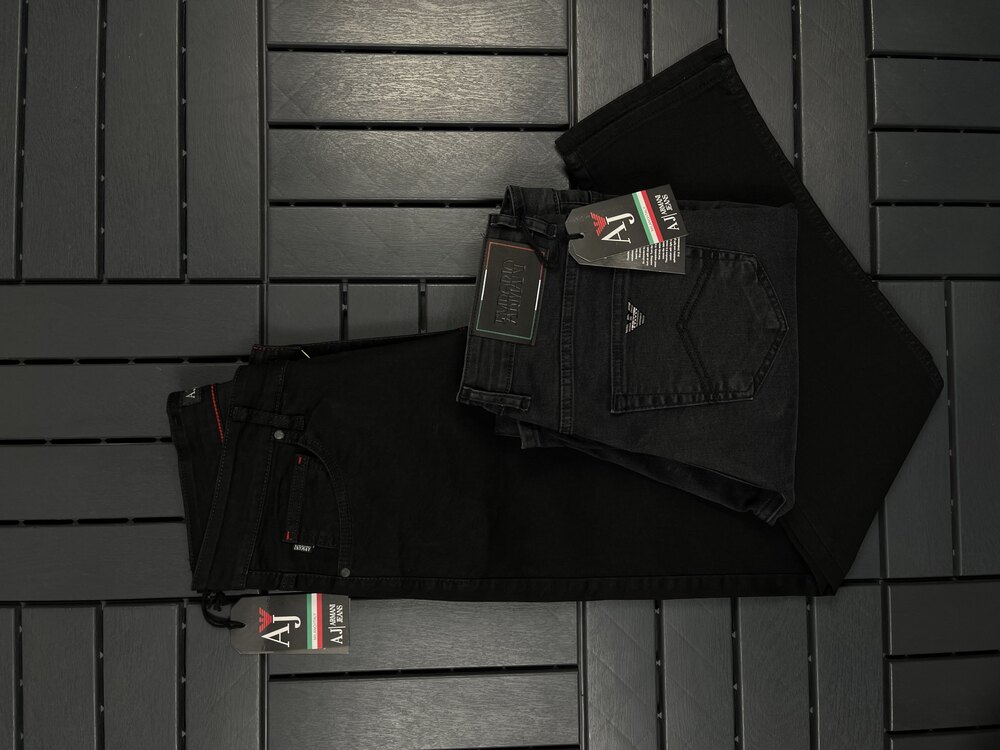 Armani İçi Örme Esnek Kumaş Regular Fit Jeans Kot Pantolon