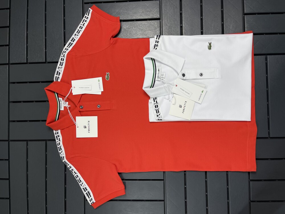  %100 Pamuk Pike Kumaş Omuz Nakış İşlemeli Polo Yaka T-shirt #ll