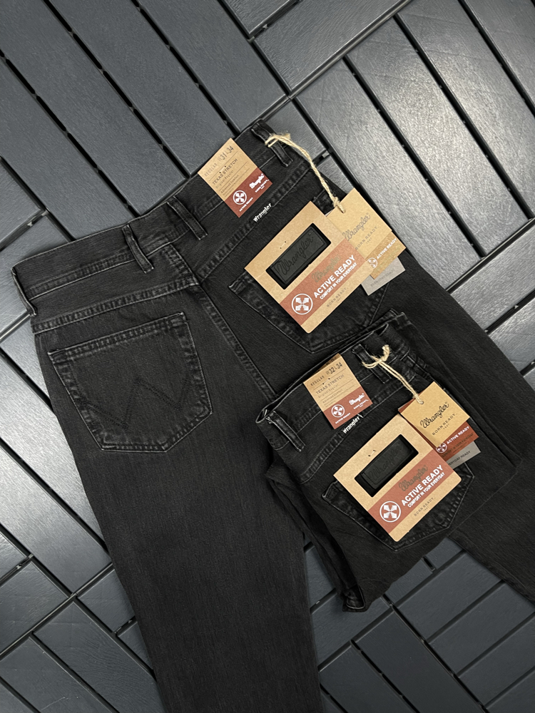 ⚜️LİKRASIZ⚜️ Wrangler Texas Rigid Denim | Çift Logo Detaylı | %100 Pamuk Regular Fit