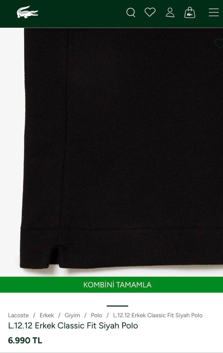 Classic Fit Polo Yaka Premium T-Shirt | %100 Pamuk Pike Kumaş & Göğüs Nakış Logo. #ll